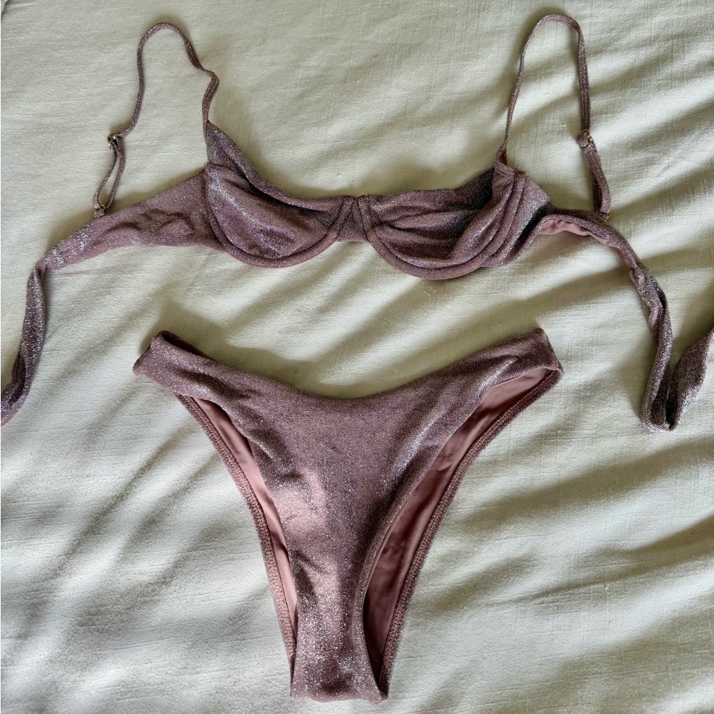 Monday Swimwear Dusty Pink Bikini